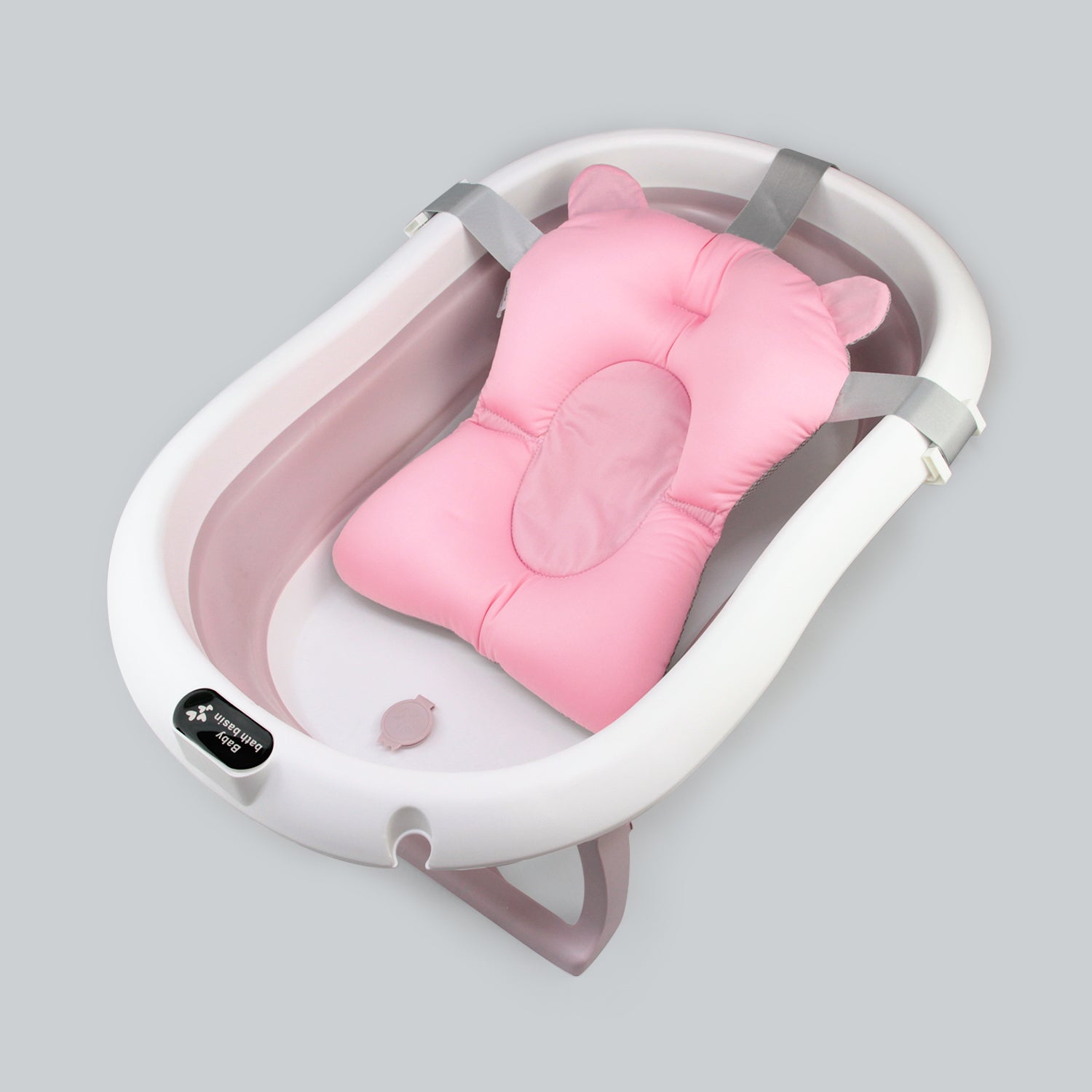 Bañera Plegable Pequeña Para Bebe. Rosa - ProductShop