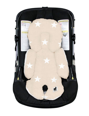 Cojín Posicionador para Porta Bebé - Estrellas Beige