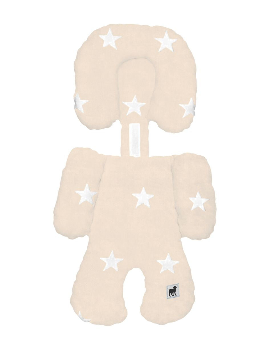 Cojín Posicionador para Porta Bebé - Estrellas Beige