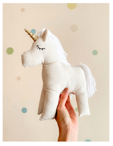 Muñeco de Tela Mini - Unicornio