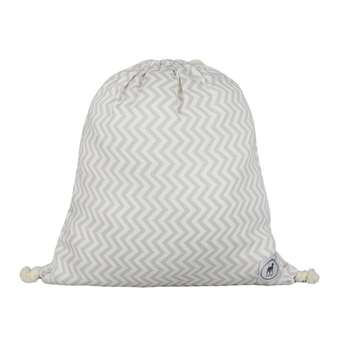 Paquete "Todo para salir de paseo con tu Bebé" - Unisex - Chevron gris