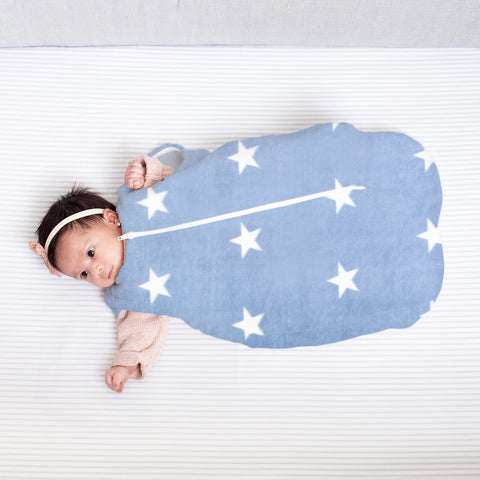 Saquito para Dormir para Bebés (0 - 6 meses) - Flannel Estrellas