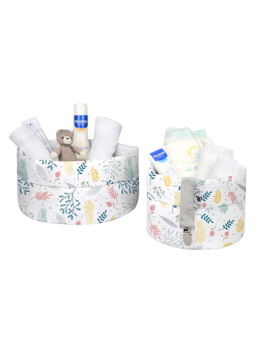 Set de Cestas Organizadoras Unisex - Flores