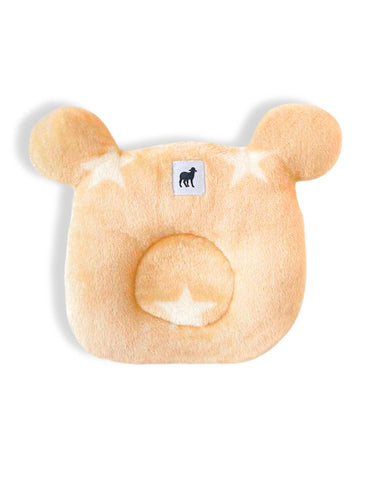 Almohada Moldeadora para Cabeza Plana - Estrellas Peach