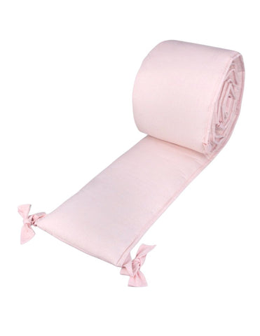 Protector para Cama Cuna Rosa